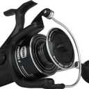 Penn Pursuit V Spinning Fishing Reel, Size 5000, Corrosion-Resistant Graphite Body, Lightweight Aluminum Superline Spool, HT-100 Drag System