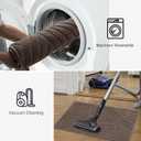 PLEASOR Front Door Mat, Absorbent Dirt Trapper Welcome Door mat Indoor, Non Slip Machine Washable Entryway Rug, Low Profile Doormat, Dog Door Mat for Muddy Paws and Shoes, 32x47, Brown