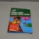 Uinkit Thick Photo Paper Glossy Double Sided 100 Sheets 8.5x11 Heavyweight 68lb 260gsm Inkjet Both Sides Printable 11.8mil A4 Letter size Flyer Bulk Pack 8.5 x 11 Card paper postcard postal A189 (100)