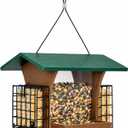 BE Sierra Plastic Lumber Hopper Bird Feeder w/Suet Cages