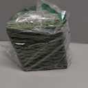 Sage Green Tissue Box Cover, Paper Rope Hand Woven Square Tissue Box Holder for Home Decor, Bathroom Countertop, Office, Bedside Table