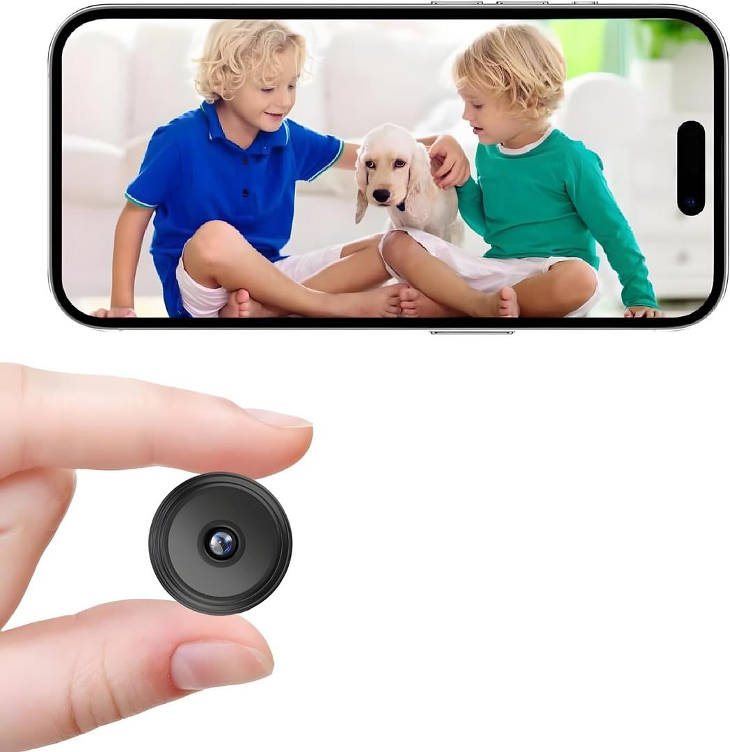 Hidden Camera,Nanny Cam Hidden Camera,Small Cameras Hidden Wireless,Secret Cameras for Spying,App Control with Motion Detection and Night Vision