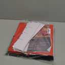 Mrrihand Christmas Ornament Storage Box, Xmas Decoration Organizer with Adjustable Dividers - Storage Container Keeps 128 Holiday Ornaments 3-Inch, Dual Zipper Closure, 600D Tear-Proof Material(Red)