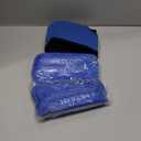 LotFancy Face Ice Pack Wrap for TMJ, Wisdom Teeth, with 4 Reusable Hot Cold Therapy Gel Packs, Pain Relief for Head, Oral and Facial Surgery, Dental Implants, Blue (Blue(one Size Fits Most))