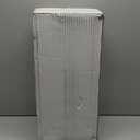 Black Metal Mailboxes for Outside Post Mount, Standard Mail Box, Galvanized Steel Heavy Duty Mailbox, Medium Capacity, 19 x 8.7 x 6.7 inches