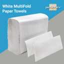 Perfect Stix White MultiFold Paper Towels. Case pack of 2000 count