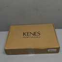 KENES Chrome Centerset Bathroom Faucet with Pull Down Sprayer, 4 Inch 2 Handle Pull Out Bathroom Faucet 3 Hole, Bathroom Sink Faucet with Pop Up Drain & Supply Lines LJ-9069-5