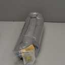 Sunolga 34" Door Draft Stopper Blocks Hot and Cold Air with Removable Washable Cover for Gaps Up to 3", All-Season Seal for Noise, Door Sweep for Bottom of Door and Window, Home Essentials, Gray