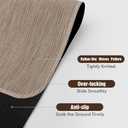 Blvornl Office Chair Mat for Hardwood Floor, 36" x 48" Desk Chair Mat for Hard Wood and Tile Floor, Large Anti-Slip Hard Floor Protector Rolling Chair Mat, PVC Mat Desk Rug for Office Home, Dark Brown