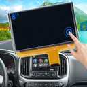 LCD Touch Screen Replacement DJ080PA-01A Digitizer Screen Radio Fit 2014-2018 Chevy Silverado Tahoe Chevy Colorado OEM Navigation, Fit GMC Sierra Yukon Trucks SUV Mylink 8-inch Touchscreen