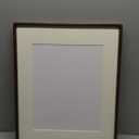 16x20 Frames Natural, Solid Walnut Wood 16 x 20 Picture Frame with Mat for 11 x 14 Image, Wall Gallery Mounting 20 x 16 Inch Large Poster Photo Frame