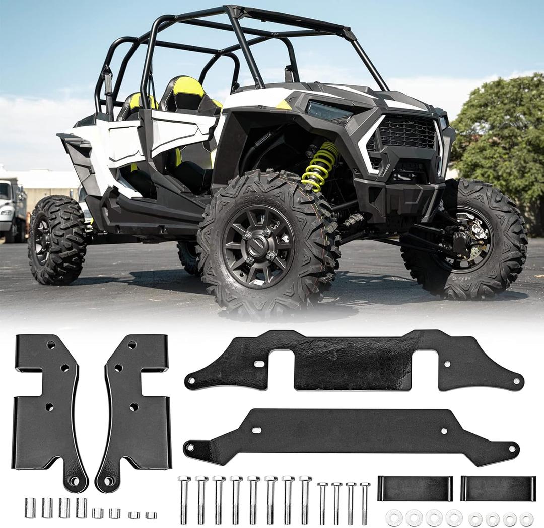 WeiSen 3"-5" Front & Rear Full Lift Kit Bracket Suspension Compatible with Polaris RZR 1000 XP/XP-4 2014-2023