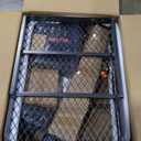 MeeFar Folding Hitch Mount Cargo Carrier Basket 60" X 20" X 6"+Waterproof Cargo Bag 16 Cubic Feet(58" 19" 24"),Hauling Weight Capacity of 500 Lbs and A Folding Arm. with Hitch Stabilizer, Net and Straps