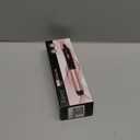 FARERY Mini Curling Iron 1 Inch, 100-240V Dual Voltage for Travel, Ceramic Curling Iron Travel Size with Keratin & Argan Oil Infused, Mini Hair Curler with Storage Bag, Rose-Gold