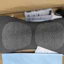 3-in-1 Back Massager with Heat & Vibration, Smooth Spine Triple Fusion Lumbar Support Pillow for Lower Back and Sciatica Pain Relief, Deep Tissue Relaxation for Bed or Office Chair