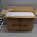 King Size Mattress Topper for Back Pain, Cooling Extra Thick Mattress Pad Cover with 8-21 inch Deep Pocket, Plush Pillow Top Mattress Topper Overfilled with Down Alternative, King Size, White