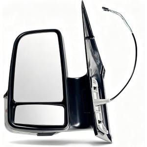 SIEMID Passenger Side Mirror Compatible with Mercedes Sprinter 2006-2018 Dodge Freightliner W906, Heated Power Dual Lens Side View Mirror with Turn Signal, 6 Pin, Replaces 9068106116 2E1857502R