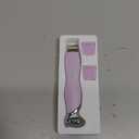 3-in-1 Ice Roller for Face & Eyes  Cooling Facial Roller, Pore Cleansing Tool with 2 Silicone Brushes, Stainless Steel Roller for Puffiness & Pores (Purple)