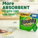 Bounty Paper Towels Quick Size, White, 16 Family Rolls
