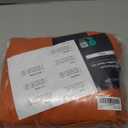 LuxClub 4 PC Full Size Sheet Set Deep Pockets 18" Wrinkle Free Cooling Sheets Machine Washable Hotel Bedding Silky Soft - Autumn Orange Full