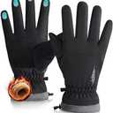 rivmount Winter Waterproof Ski Snow Warm Gloves for Women Men, Windproof Cold Weather Thermal with Touchscreen Fingers, for Running Driving Cycling Hiking Biking Outdoor Sports Daily Work Size S