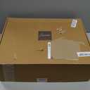 Floroom Terracotta Artificial Flowers Burnt Orange Fake Roses Peonies Dahlia Greenery Combo Box Set for DIY Wedding Bouquets Bridal Shower Centerpieces Floral Arrangements Party Tables Home Decoration