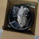 Halloween Decorations Indoor - Cauldron Halloween Decor with Magic Floating Potion Bottles and Diffuser, Black Plastic Witches Bowl Party Decoration for Spooky Vintage Home Kitchen Table