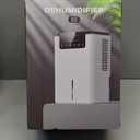 Dehumidifier,75 OZ Water Tank (500 sq.ft) Dehumidifiers for Home,Quiet Dehumidifier for Bathroom Bedroom Basement RV with 12H Timer,Auto Shut Off,7 Colors LED Light,Sleep Modes (2200ML)