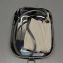 Blockhtte Stainless Steel Lunch Box for Adults I 47oz I Bento Box 3 Compartments with free Sealing, Leak-Proof Container, Metal Lunchbox for Travel, Work, Eco-Friendly Meal Storage Solution