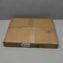 Short Puppy Gate - 17 Inch Height Dog Gate, Metal Free Standing Pet Gates, Expands Up to 48 Inches for Indoor/Outdoor, Step Over Pet Fence for Small Dogs