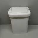 MOPALL Trash Can with Lid, Kitchen Step Trash Can, Garbage Can with Press Top Lid & Foot Pedal, Trash Bin Garbage Bin Waste Bin Waste Basket for Bathroom|Kitchen|Bedroom|Living Room|Office, 5.7 Gallon