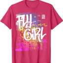 Fly Girl 80s 90s Rap B-Girl Old School Hip Hop Graffiti T-Shirt (Small)