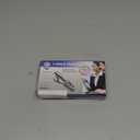 MROCO Hole Punch One Slot Badge Punch for ID Cards  Handheld Metal Slot Puncher, 15mm x 3mm Hole, No Burrs, Spring-Loaded, Works on PVC, Paper & Cardstock