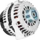 New Alternator Fit for Chevy Silverado 1500 05-06, for 1500 HD 05, for 1500 Classic 07, Avalanche 1500, Fit for GMC Sierra 1500 2005-2007, for Sierra 1500 Classic 2007, for Cadillac Escalade 2006