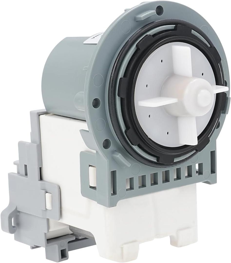 Washer Drain Pump for SAMSUNG WF42H5000AW/A2, WF45R6100AC/US, WA50R5200AW/US, WF42H5200AW(/AP/AF)/A2, WA50M7450AW/A4, WF45T6000AW/A5, WA50R5400AV/US, WA45N3050AW/A4, WA45H7000AW/A2 Replacement