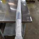 Muzata 10Pack 6.6FT/2M LED Channel Aluminum U Shape Silver LED Strip Diffuser Channel with Milky White Cover Easy Installation U1SW WW 2M