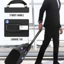 MATEIN Rolling Garment Bag with 2 Packing Cubes, Large Check-in Travel Garment Bags with 17.3 Inch Laptop Compartment, Wrinkle Free Wheeled Business Softside Suitcase Luggage for Men and Women, Black