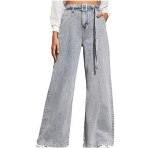 Zpiuo Denim Blue Woman Jeans Size 14