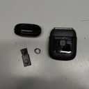 Electric Foil Shavers for Men: Mini Electric Razor with 3 Floating Blades, IPX7 Waterproof Foil Shaver, USB-C Rechargeable Shavers for Men with Travel Lock, Compact Grooming Gift for Home & Travel