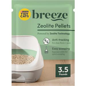 Purina Tidy Cats Litter Pellets, Breeze Refill Litter Pellets in Recyclable Box - (6) 3.5 lb. Bags