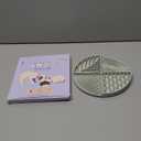 Awoo Paradise Silicone Dog & Cat Lick Mat & Slow Feeder with Suction Cups, Non-Slip, Dishwasher Safe, Extend Mealtime, Reduce Anxiety (Sage)