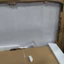 Audio-Visual Direct Frosted Glass Dry-Erase Board Set - 4' x 3' - Includes Hardware & Marker Tray (Non-Magnetic)