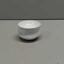 Melamine Plastic Soy Dipping Sauce Dishes, White, Small, Pack of 10, 3.5"