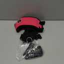 SlowTon Dog Seat Belt Harness for Car, Dog Car Harness Adjustable Mesh Breathable & Dog Seatbelt Safety Tether with Elastic Bungee for Small Medium Large Pets(Fuchsia, Double Clip, M)