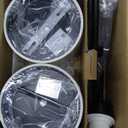 Adetu Battery Operated Wall Sconce Set of 2, 5CCT Black Rechargeable Wall Lights with Remote, 10 RGB Colors Dimmable Wireless Battery Powered Wall Sconce Wall Lamp for Bedroom Living Room Wall Decor (13.8 inch)