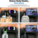 Car Tablet Mount with Hooks for Mercedes-Benz GLC C E-Class