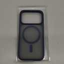 TORRAS for iPhone 17 Pro Case, Camera Control, Fit for MagSafe, Military-Grade Protection, Magnetic Slim Translucent Anti-Fingerprint Phone Case for iPhone 17 Pro 6.3", Deep Blue