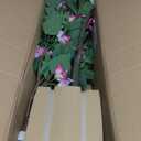 Erimda 5FT Artificial Bougainvillea Tree Artificial Tree Tall Potted Fake Bougainvillea Trees for Outdoor Indoor Lifelike Potted Faux Plants with Wood Trunk and Flowers Office Wedding Home Decor (Pink)