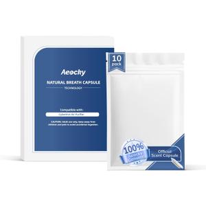 AEOCKY Natural Breath Capsule for Air Purifier Model:Cybertron, 10 Pack