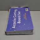 Non Toxic Cutting Boards - Cutting Board Set Free of Mineral Oil, Made of FSC Acacia Wood - Cutting Boards for Kitchen - Includes 3 Chopping Boards. By Ziruma